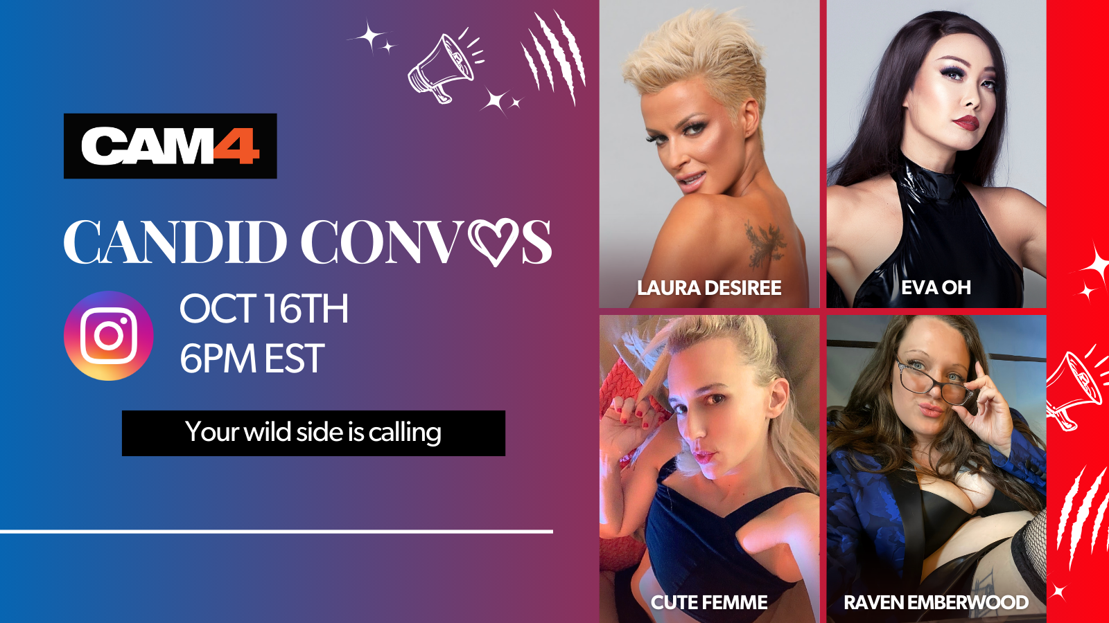 Candid Convos: “Kink: Exploring Your Wild Side” LIVE on Instagram!