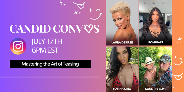 Teasing Temptations: A Candid Convo Special with Romi Rain, Hanna Orio & Country Boys