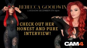 Honest & Pure: Join us for a Live Interview with Adult Industry Powerhouse, Rebecca Goodwin