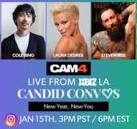 Authenticity, Engagement, and Growth:  Candid Convos LIVE from XBIZLA