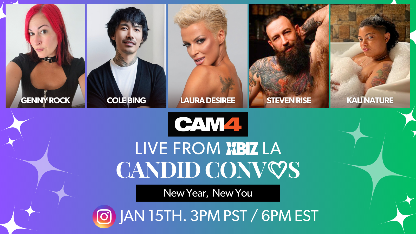 Authenticity, Engagement, and Growth:  Candid Convos LIVE from XBIZLA